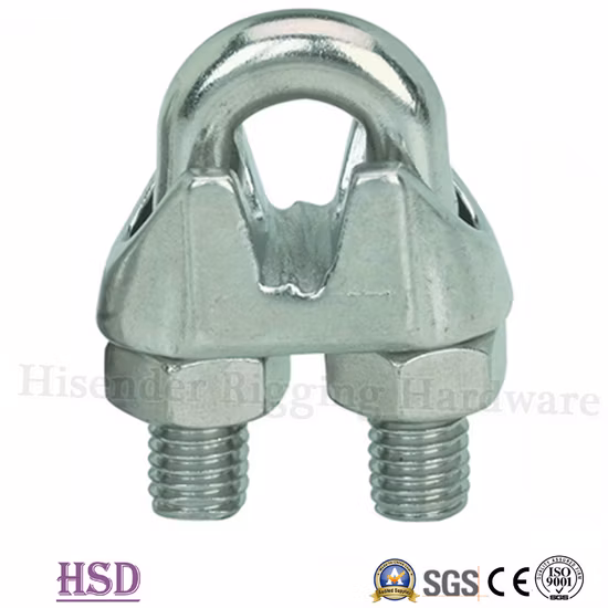 Clip de cuerda de alambre maleable Sujetador DIN741